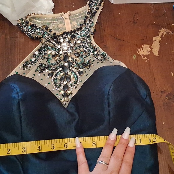 Alyce paris emerald dress size 6 - Picture 16 of 16